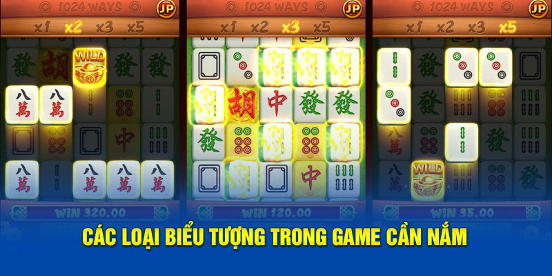 Các loại biểu tượng trong game cần nắm